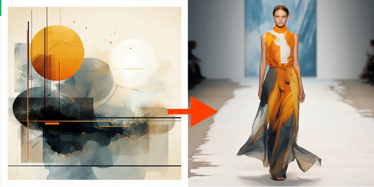 Incorporating Abstract Expressions into Clothing Design with Midjourney!