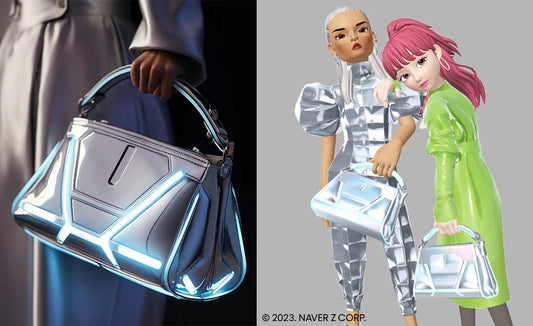 3D CG Production: [ZEPETO: January Release Items] White magic bag
